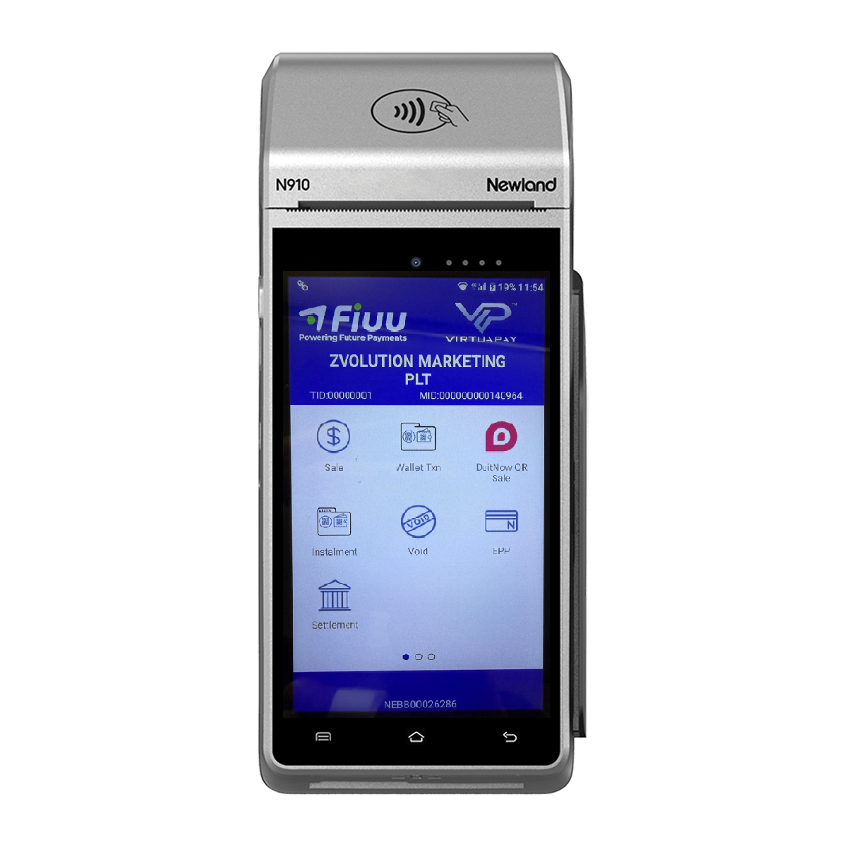 Instalment Payment Plan Terminal